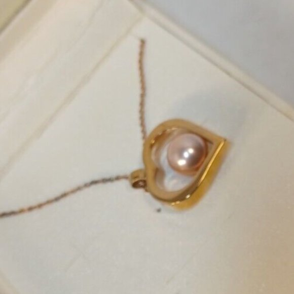 MISAKI NECKLACE Heart Shaped -NEW- Box Shipping with Tracking! - Picture 12 of 14